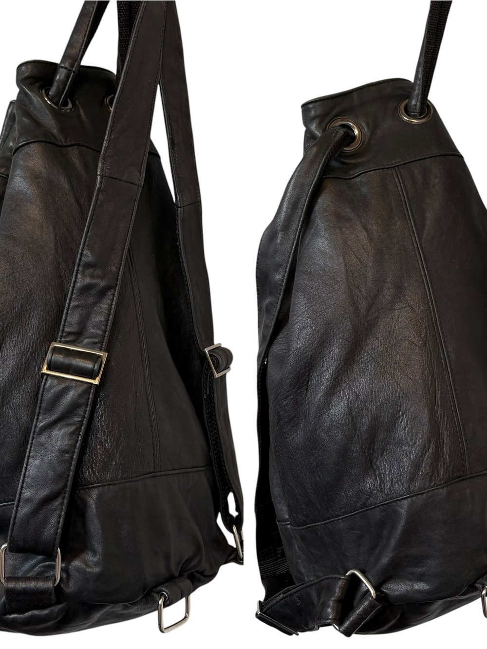 Pele Che Coco Buttery Soft Leather Backpack - Picture 3 of 12